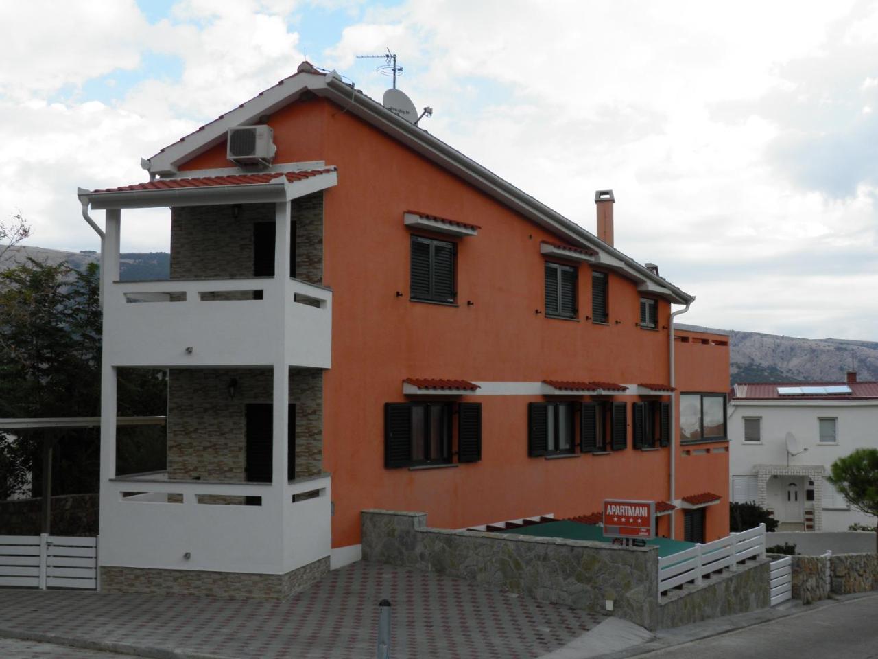 Apartments Pintar Zarok Baška Eksteriør bilde